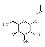 Allyl alpha-D-galactopyranoside structure