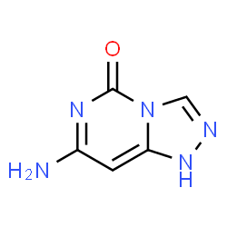 1,2,4-Triazolo[4,3-c]pyrimidin-5(1H)-one, 7-amino- (9CI) Structure