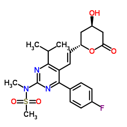 瑞舒伐他汀-5S-内酯结构式