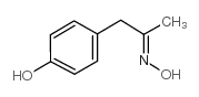 (4-HYDROXYPHENYL)ACETONE OXIME Structure