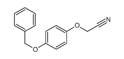 [4-(Benzyloxy)phenoxy]acetonitrile结构式