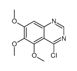 4-chloro-5,6,7-trimethoxyquinazoline structure