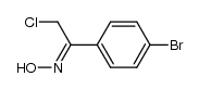 α-chloromethyl p-bromophenyl ketoxime Structure