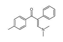 3-(dimethylamino)-1-(4-methylphenyl)-2-phenylprop-2-en-1-one结构式