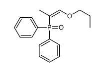 [phenyl(1-propoxyprop-1-en-2-yl)phosphoryl]benzene Structure