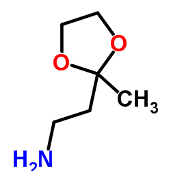 2-(2-Methyl-1,3-dioxolan-2-yl)ethanamine Structure