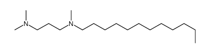 N'-dodecyl-N,N,N'-trimethylpropane-1,3-diamine Structure