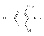 2,4(1H,3H)-Pyrimidinedione,5-amino-6-methyl- picture