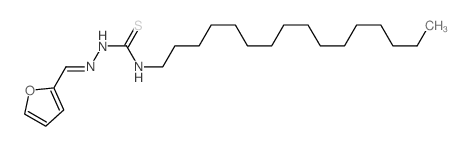 Hydrazinecarbothioamide,2-(2-furanylmethylene)-N-hexadecyl-图片