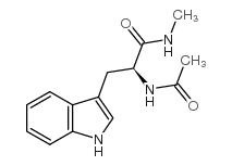 Ac-L-Trp-NHMe Structure