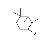 [(1R,2S,3R,5R)-2,6,6-Trimethylbicyclo[3.1.1]hept-3-yl]borane structure