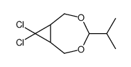 8,8-dichloro-4-propan-2-yl-3,5-dioxabicyclo[5.1.0]octane Structure