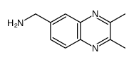 6-Quinoxalinemethanamine,2,3-dimethyl-(9CI) structure