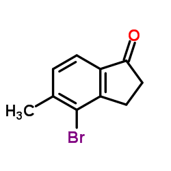 4-bromo-5-Methylindan-1-one structure