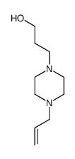 3-(4-allyl-1-piperazinyl)-1-propanol结构式