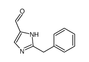 2-benzyl-1H-imidazole-5-carbaldehyde结构式