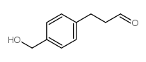 3-(4-HYDROXYMETHYL-PHENYL)-PROPIONALDEHYDE structure