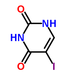 5-Iodouracil Structure