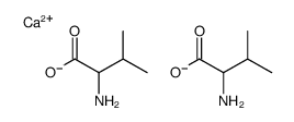 L-valine, calcium salt (2:1) structure