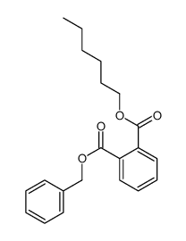 2-O-benzyl 1-O-hexyl benzene-1,2-dicarboxylate Structure