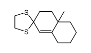 ethylenethioketal of 10-methyl-Δ1,9-2-octalone结构式