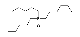 Phosphine oxide, hexyldipentyl- structure