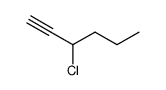 3-chloro-hex-1-yne Structure