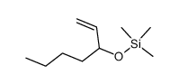 3-(trimethylsilyloxy)hept-1-ene结构式