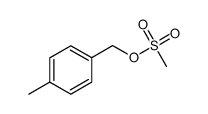 4-methylbenzyl methanesulfonate Structure