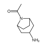 1-(3-amino-8-azabicyclo[3.2.1]octan-8-yl)ethanone Structure