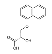 (S)-Naphthoxylactic acid结构式