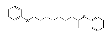 decane-2,9-diylbis(phenylsulfane) Structure