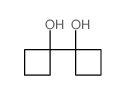 1-(1-hydroxycyclobutyl)cyclobutan-1-ol Structure