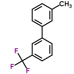 3-METHYL-3'-TRIFLUOROMETHYLBIPHENYL Structure