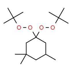 1,1,5-trimethyl-3,3-bis(tert-butylperoxy)cyclohexane structure