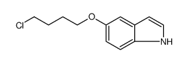 5-(4-chlorobutoxy)-1H-indole结构式