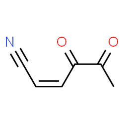 2-Hexenenitrile, 4,5-dioxo-, (Z)- (9CI) picture