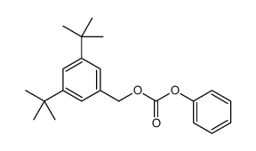 (3,5-ditert-butylphenyl)methyl phenyl carbonate结构式