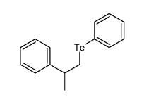 2-phenylpropyltellanylbenzene Structure