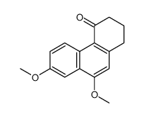 7,9-dimethoxy-2,3-dihydro-1H-phenanthren-4-one Structure