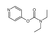 pyridin-4-yl N,N-diethylcarbamate Structure