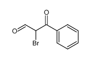 2-bromo-3-oxo-3-phenyl-propionaldehyde结构式