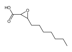 2,3-epoxy-decanoic acid结构式