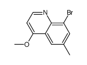 8-bromo-4-methoxy-6-methylquinoline Structure