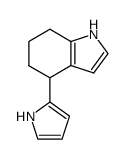 4-pyrrol-2-yl-4,5,6,7-tetrahydro-indole结构式