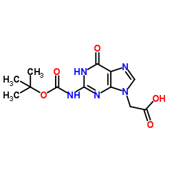 N2-Boc-guanine-9-acetic acid picture