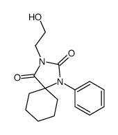 3-(2-hydroxyethyl)-1-phenyl-1,3-diazaspiro[4.5]decane-2,4-dione picture