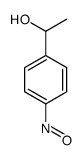 Benzenemethanol, alpha-methyl-4-nitroso- (9CI) structure