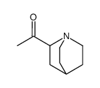 Ethanone, 1-(1-azabicyclo[2.2.2]oct-2-yl)- (9CI)结构式