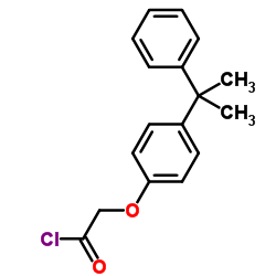 [4-(2-Phenyl-2-propanyl)phenoxy]acetyl chloride图片